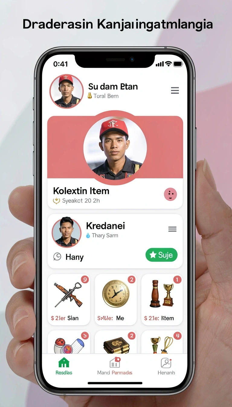 Galeri pratinjau visual omtogel build APK resmi terbaru